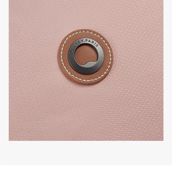 Chic Pink Travel Tote Bag Delsey Paris - Picture 6 of 6